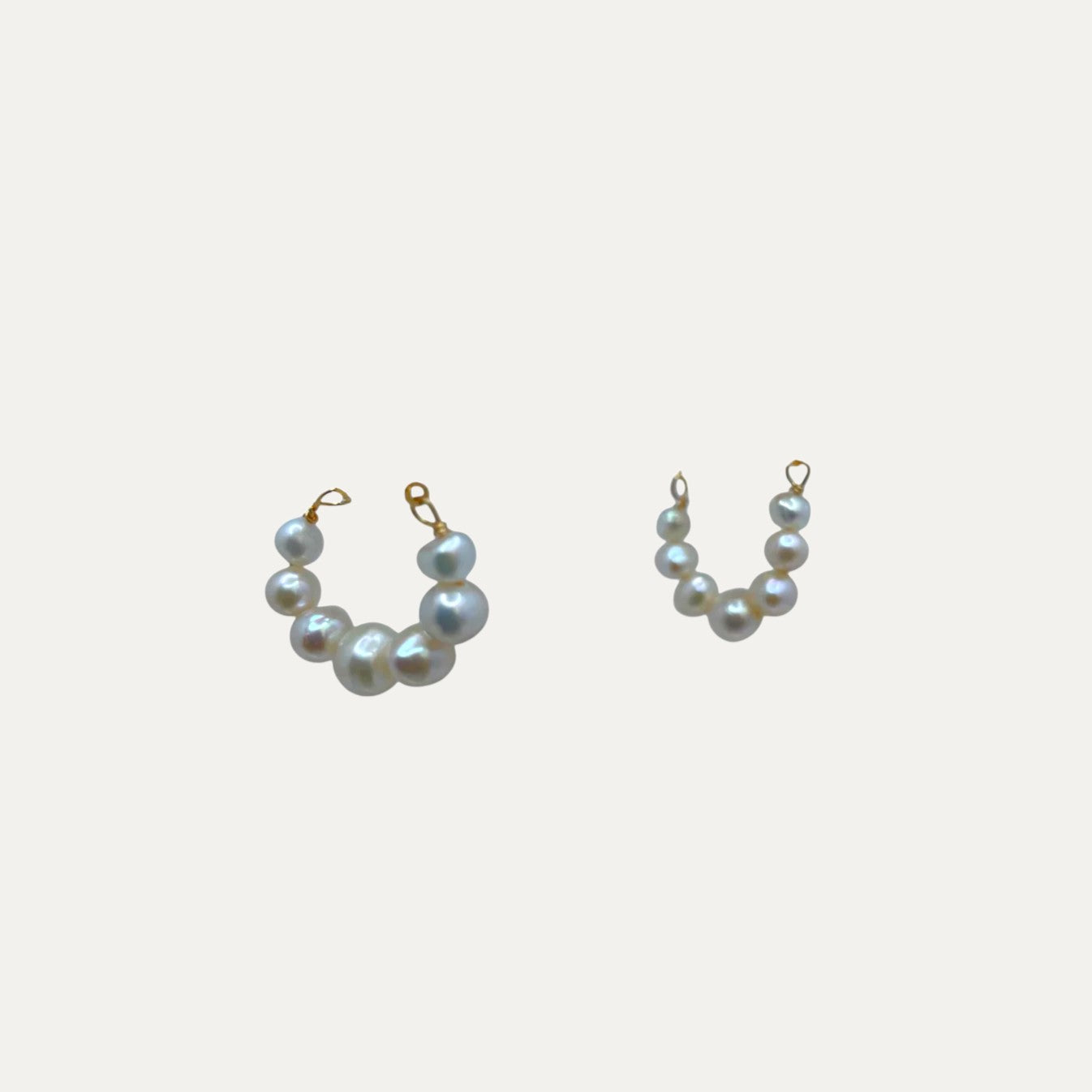 Arete Lluvia de Perlas
