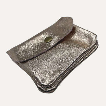 Mini Billetera Metalizada