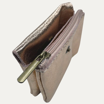 Mini Billetera Metalizada