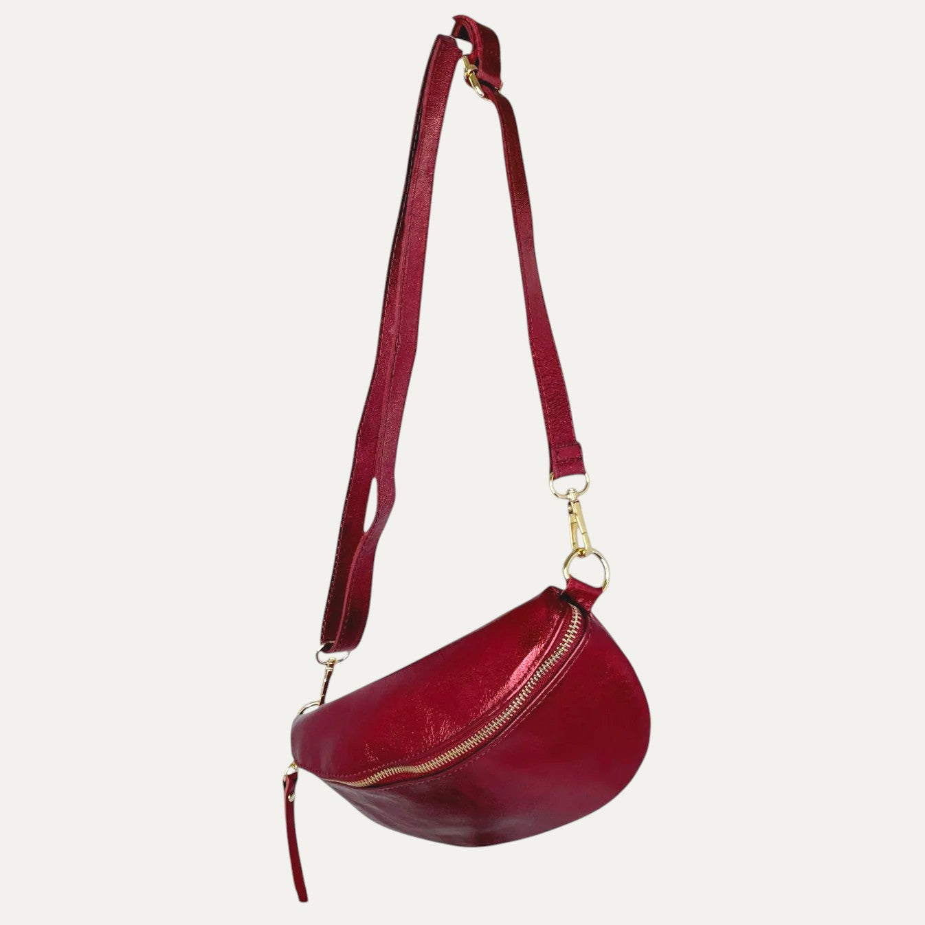 Bandolera Piel Lisa