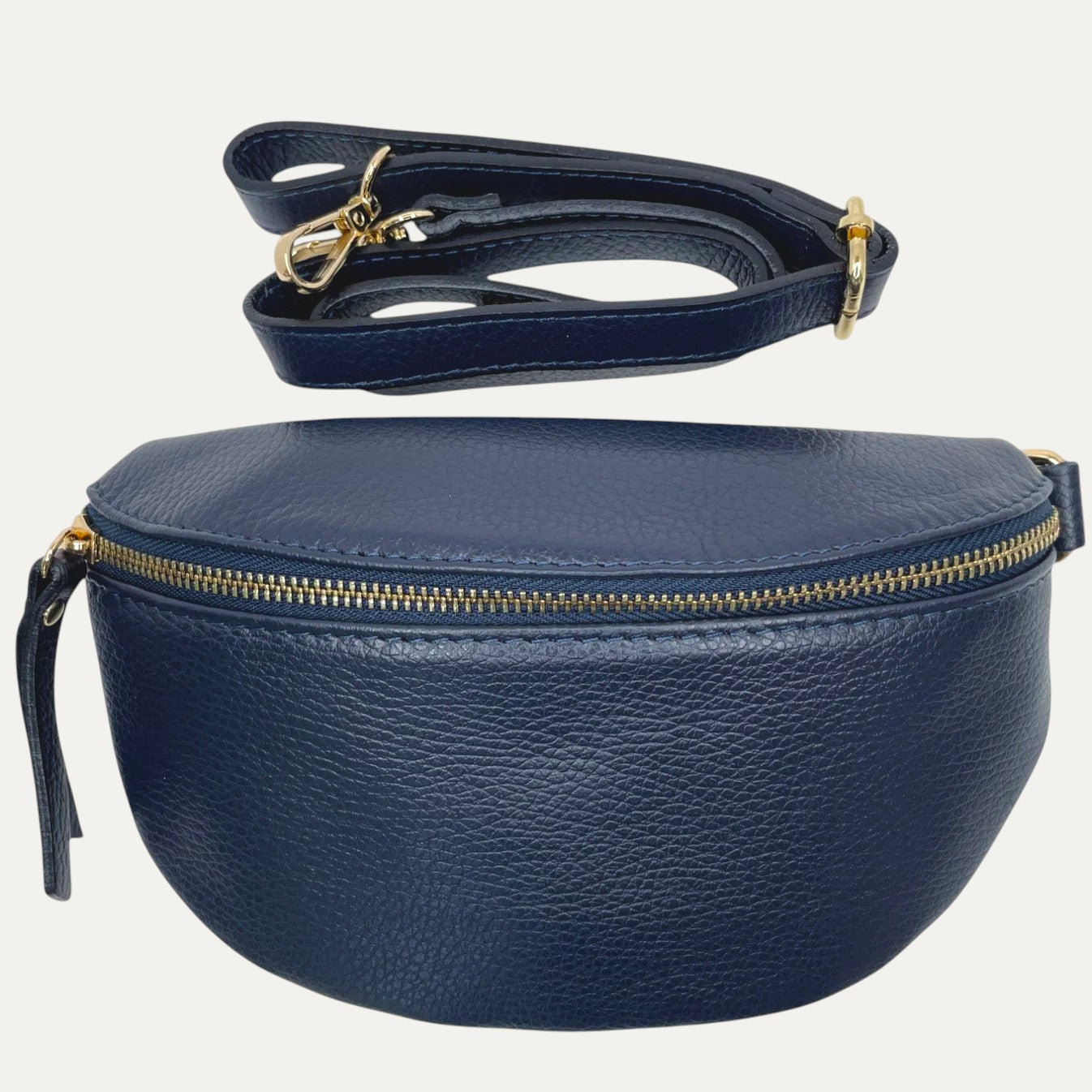 Bandolera Piel Lisa
