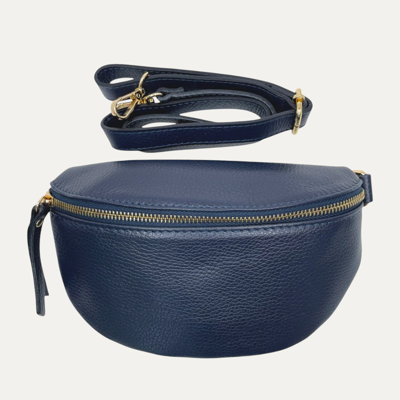 Bandolera Piel Lisa