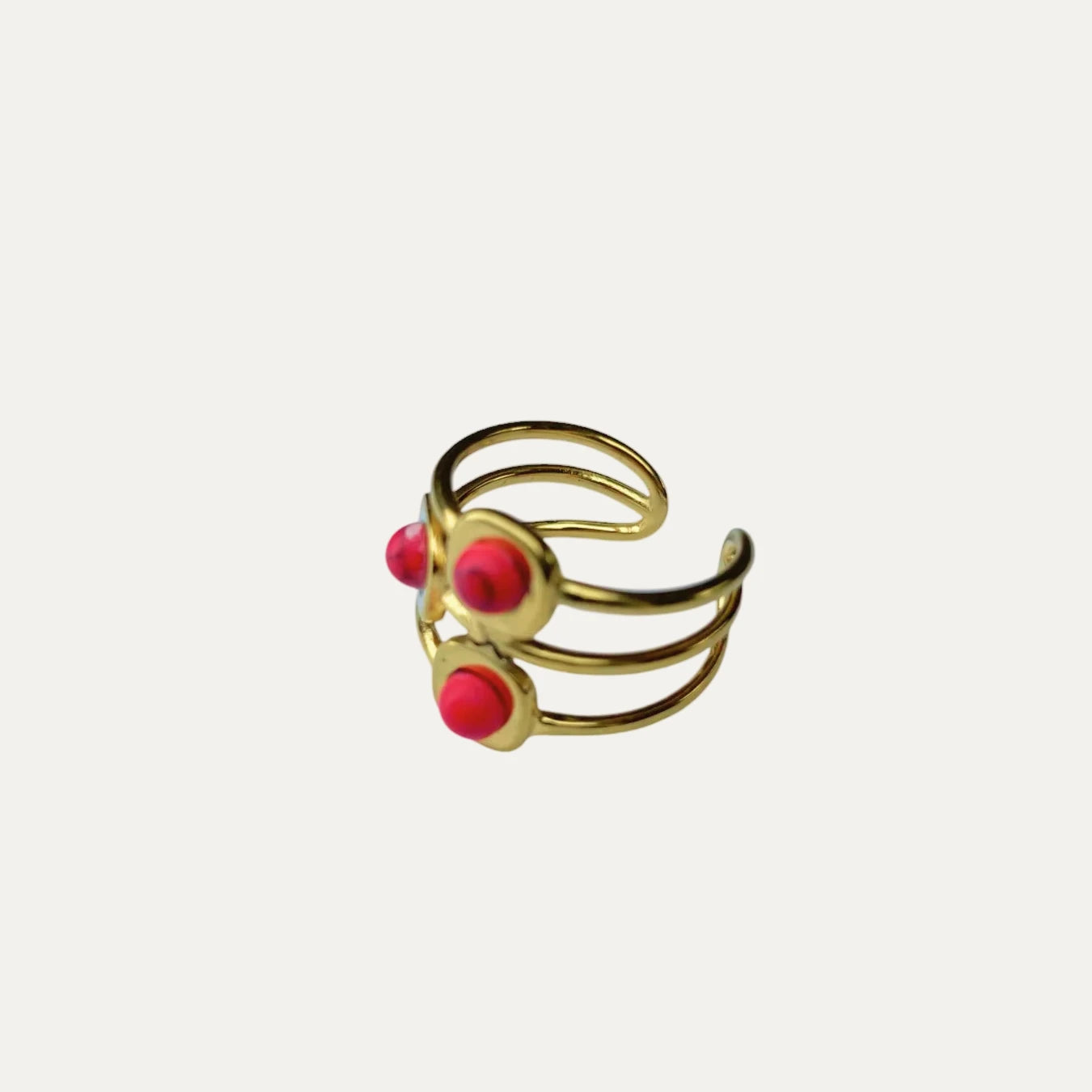 Anillo Abrazo de Rosas