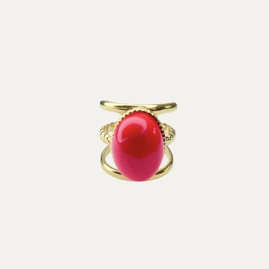 Anillo Brillo de Flor