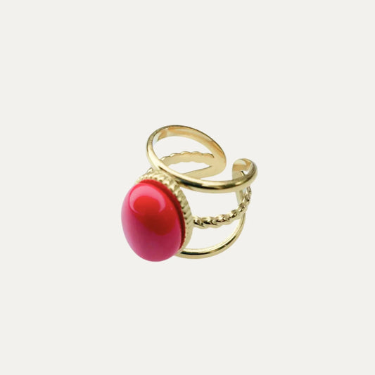 Anillo Brillo de Flor