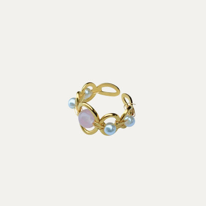 Anillo Brillo Floral