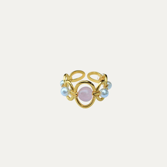 Anillo Brillo Floral
