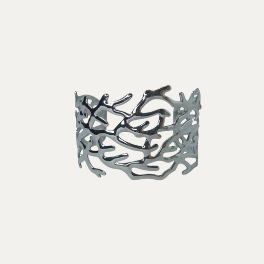 Brazalete Alga Plateada