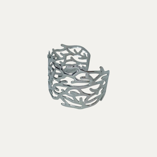 Brazalete Alga Plateada