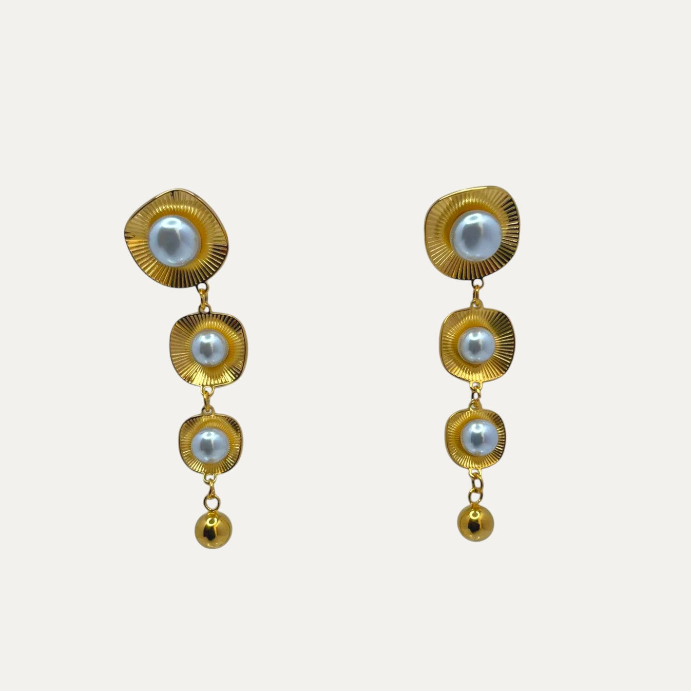 Arete Perlas del Amanecer