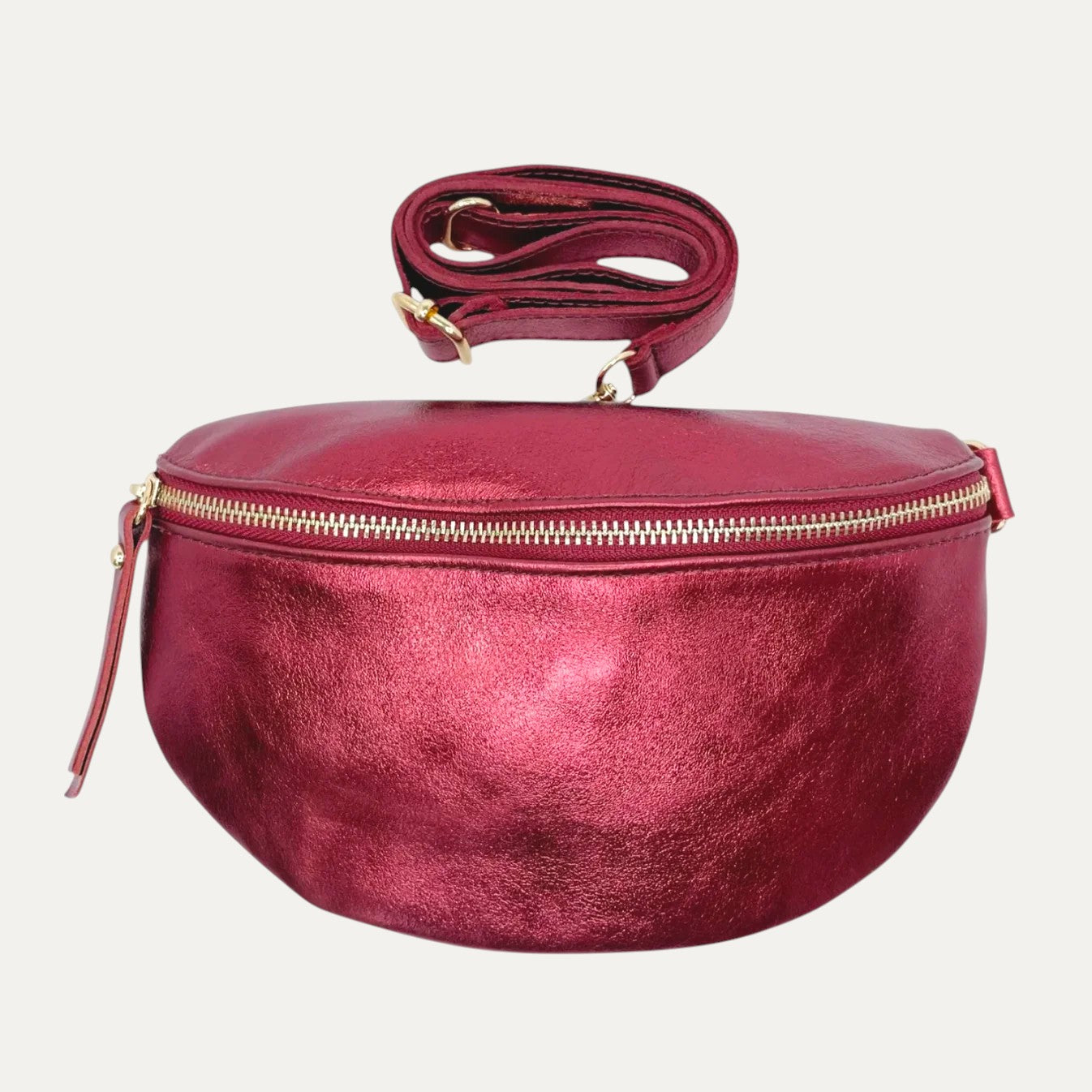 Bandolera Piel Lisa